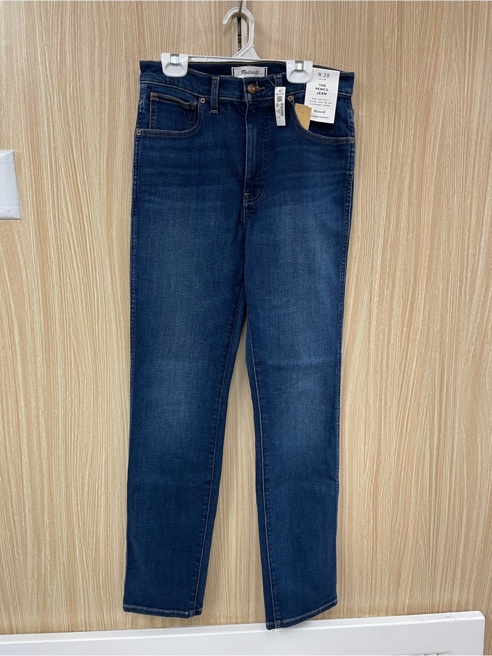 Madewell blue jeans size6 NEW